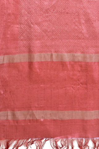 Kosakari “Padmaraga” – Pure Kosa Silk Handwoven Motif Saree