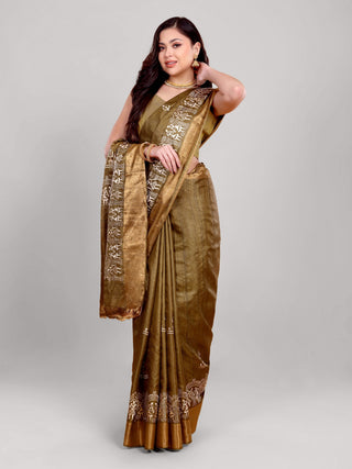 Kosakari “Haripriya” – Pure Kosa Silk Embroidery Saree